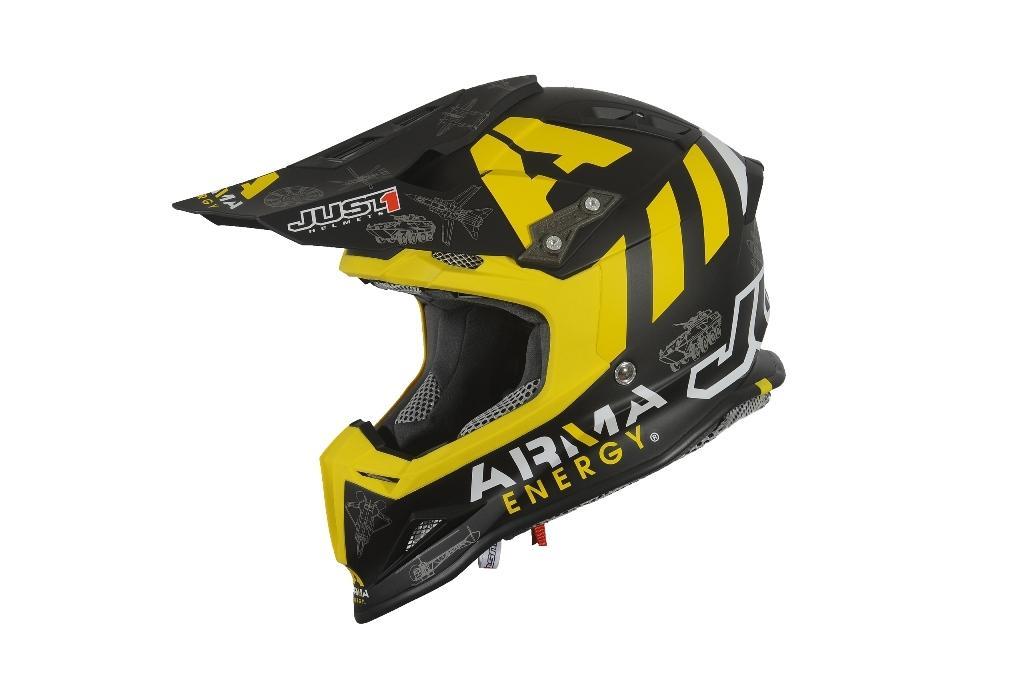 Шлем (кроссовый) JUST1 J12 ARMA ENERGY CARBON