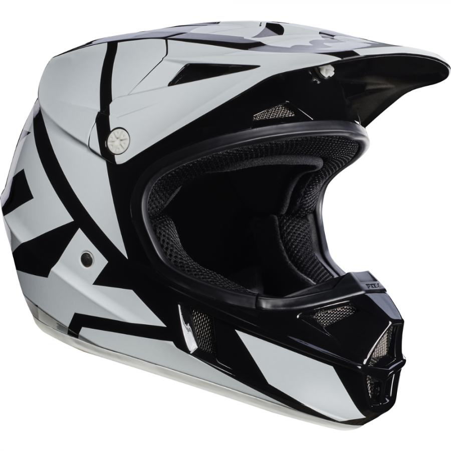 Шлем подростковый Fox Youth V1 Race black