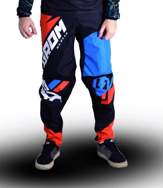 Штаны кросс GROM Race Blue Red