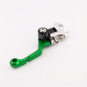 Рычаг (ручка) тормоза складной (неломайка) CNC Green Тип K7
