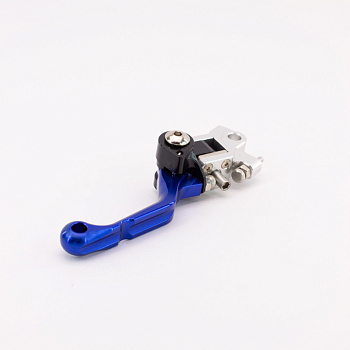 Рычаг (ручка) тормоза складной (неломайка) CNC Blue Тип K7