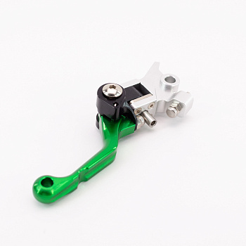 Рычаг (ручка) тормоза складной (неломайка) CNC Green Тип KTM K8