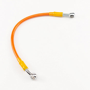 Шланг гидравлический тормозной (армированный) L=300 d=10мм оранжевый